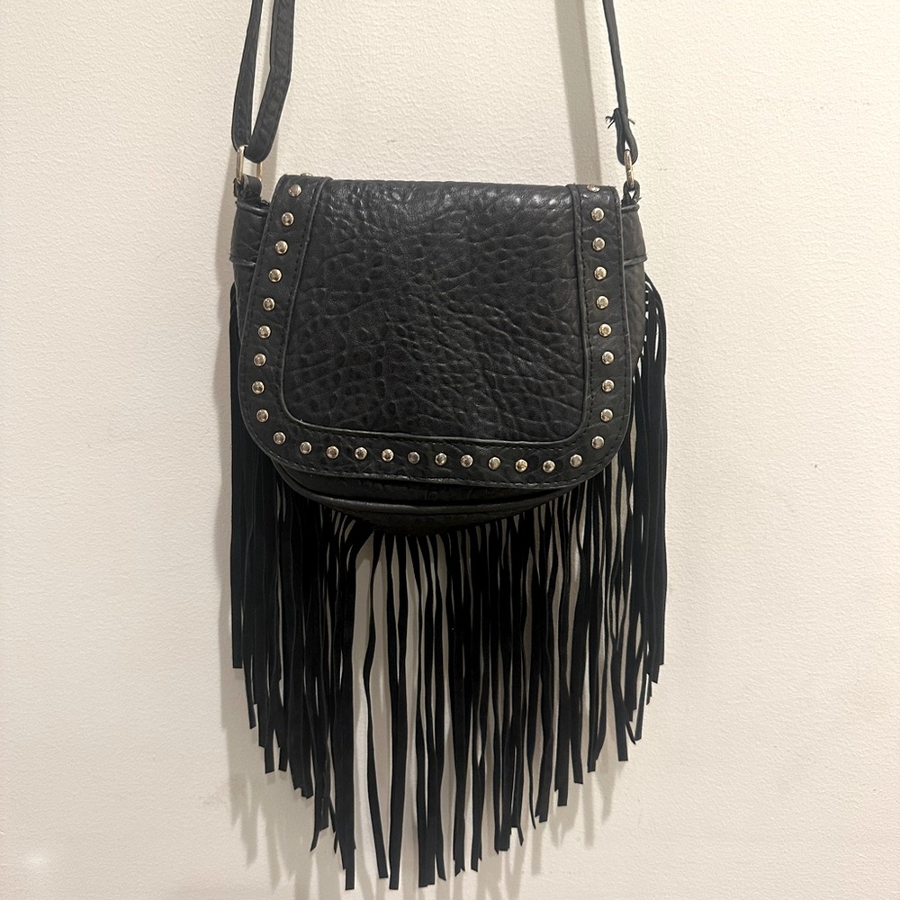 Fringe purse